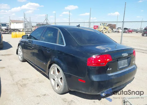 2007 Audi A4 2.0T z USA, uszkodzony, nr VIN WAUEF78E97A126131